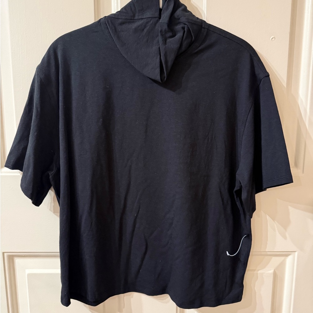 Lululemon Relaxed Fit Cotton Blend Turtleneck T-Shirt